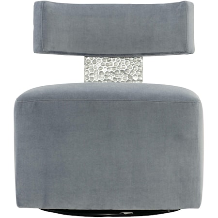 Ella Fabric Swivel Chair